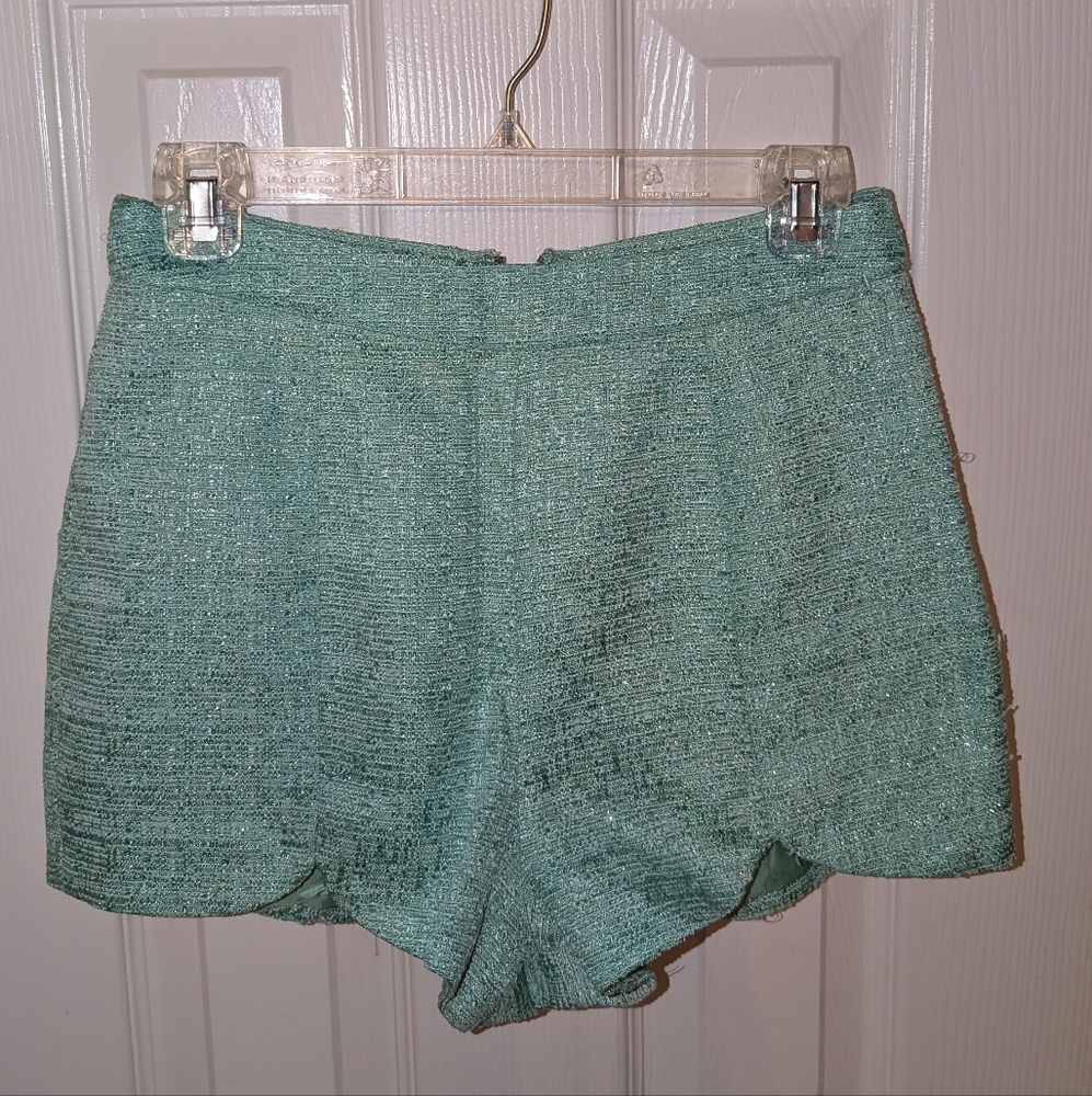 Forever 21 Light Mint High Waist Shorts